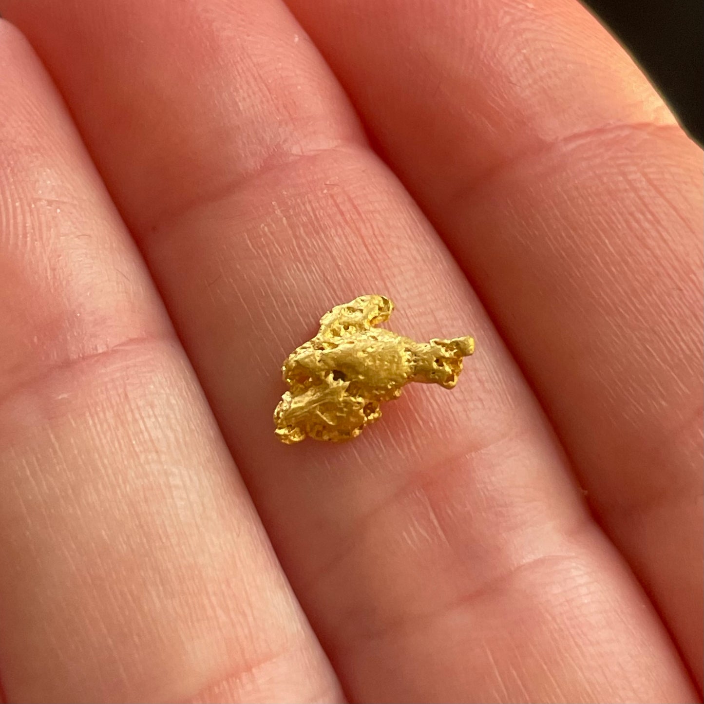 0.83 Gram Natural Gold Nugget