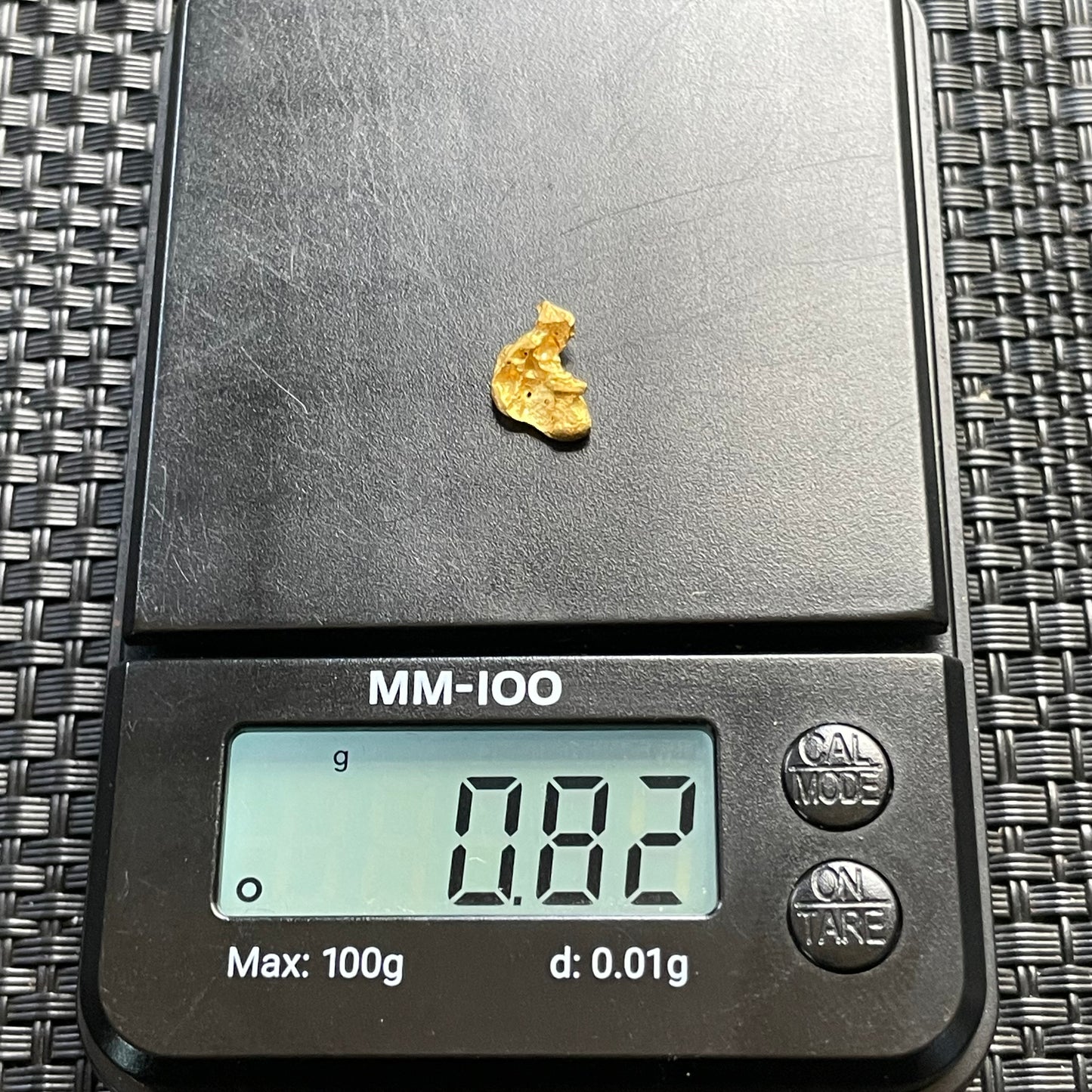 0.82 Gram Natural Gold Nugget