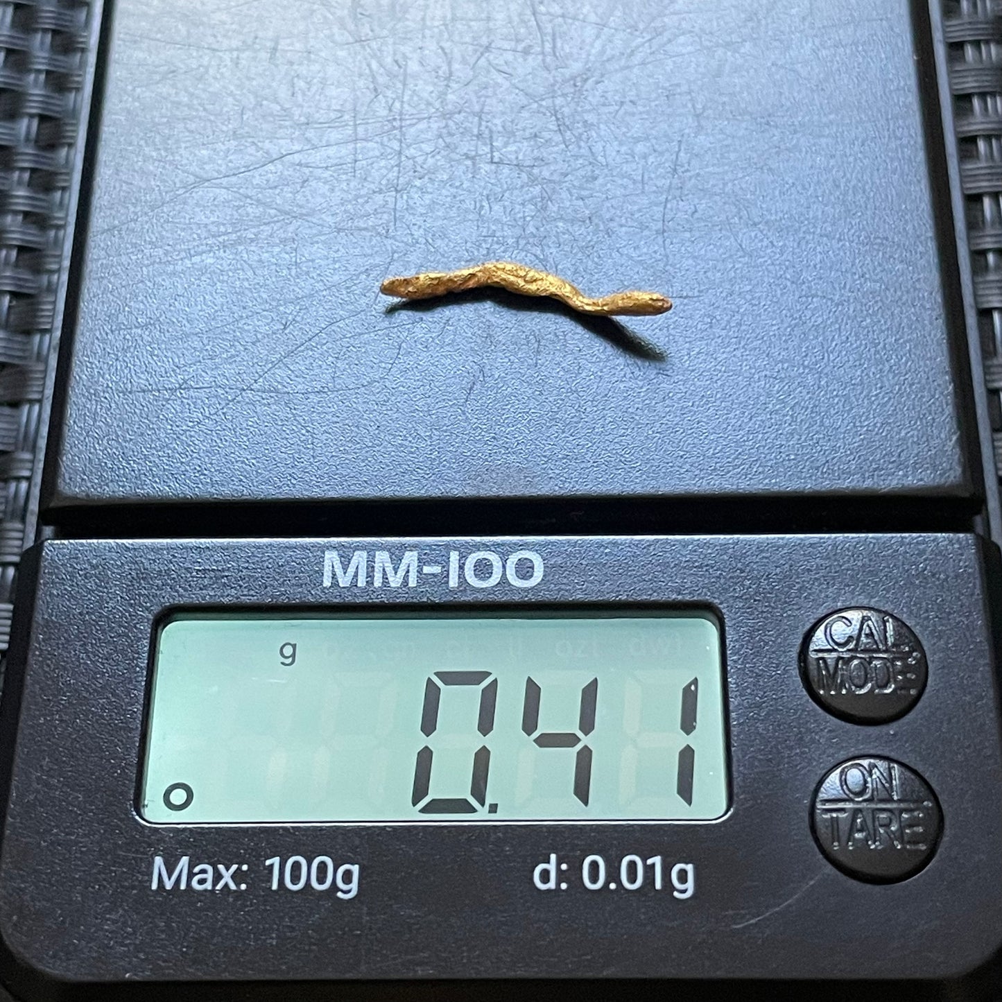 Natural Gold Nugget 0.41 grams