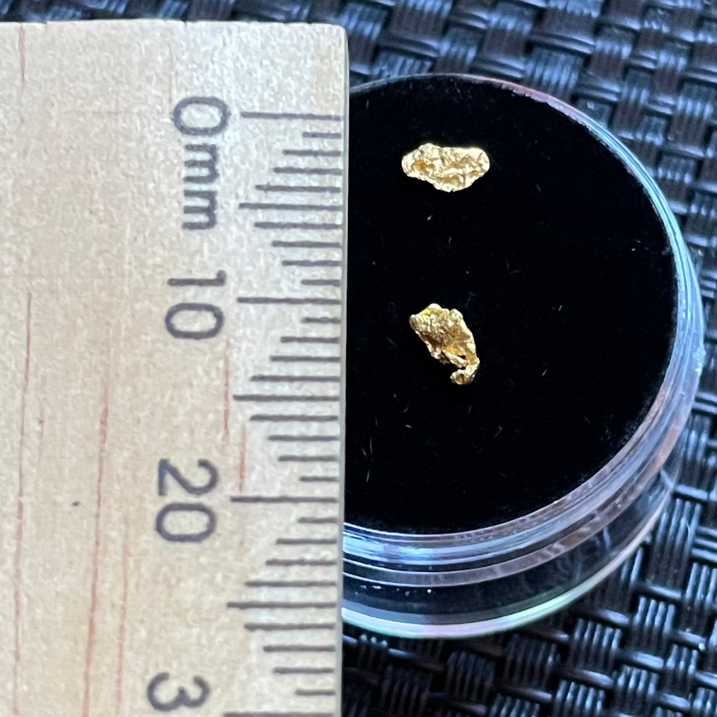 Natural 0.20 gram Hand Prospected West Australian Gold Nuggets