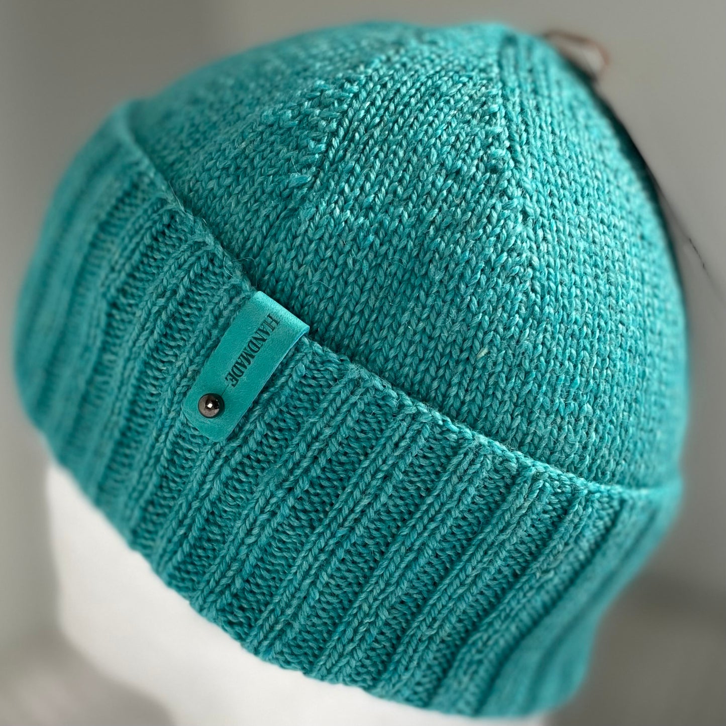 Arcadia Classic Hand Knitted Beanie - Lagoon