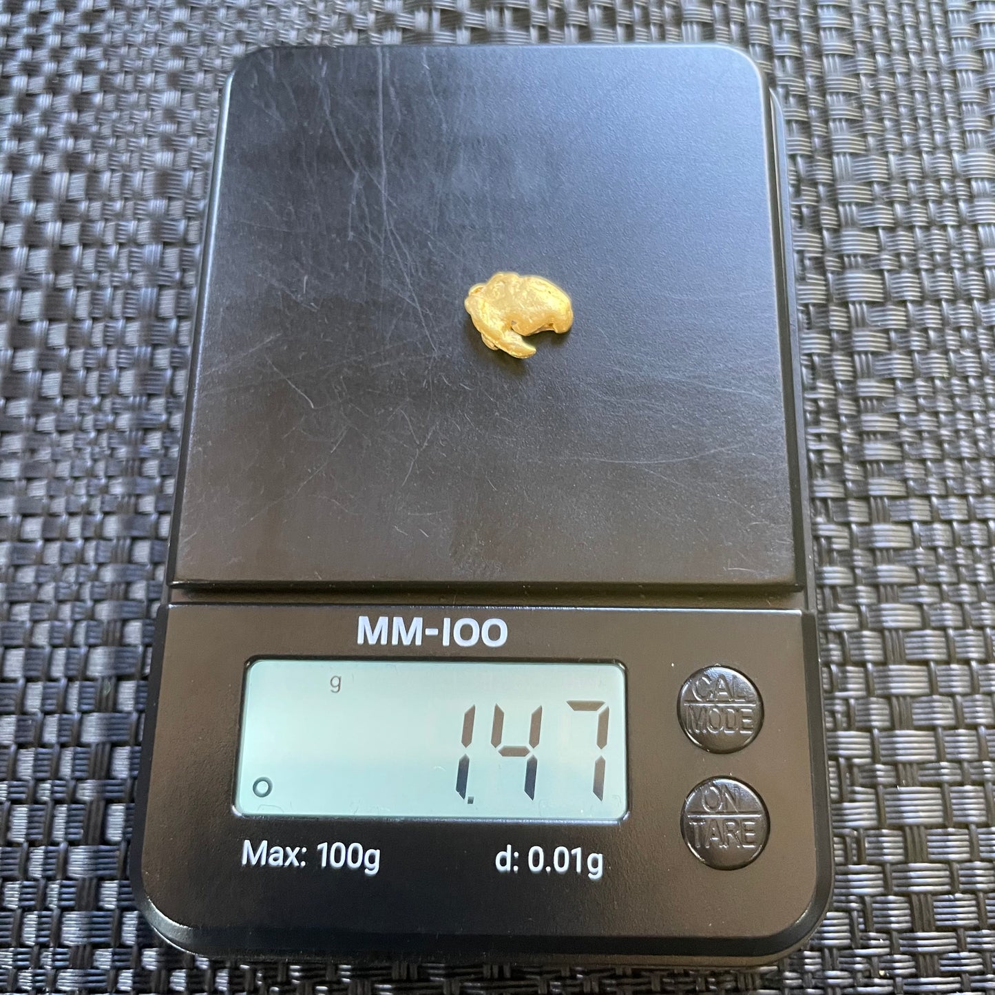 1.47 Gram Natural Gold Nugget