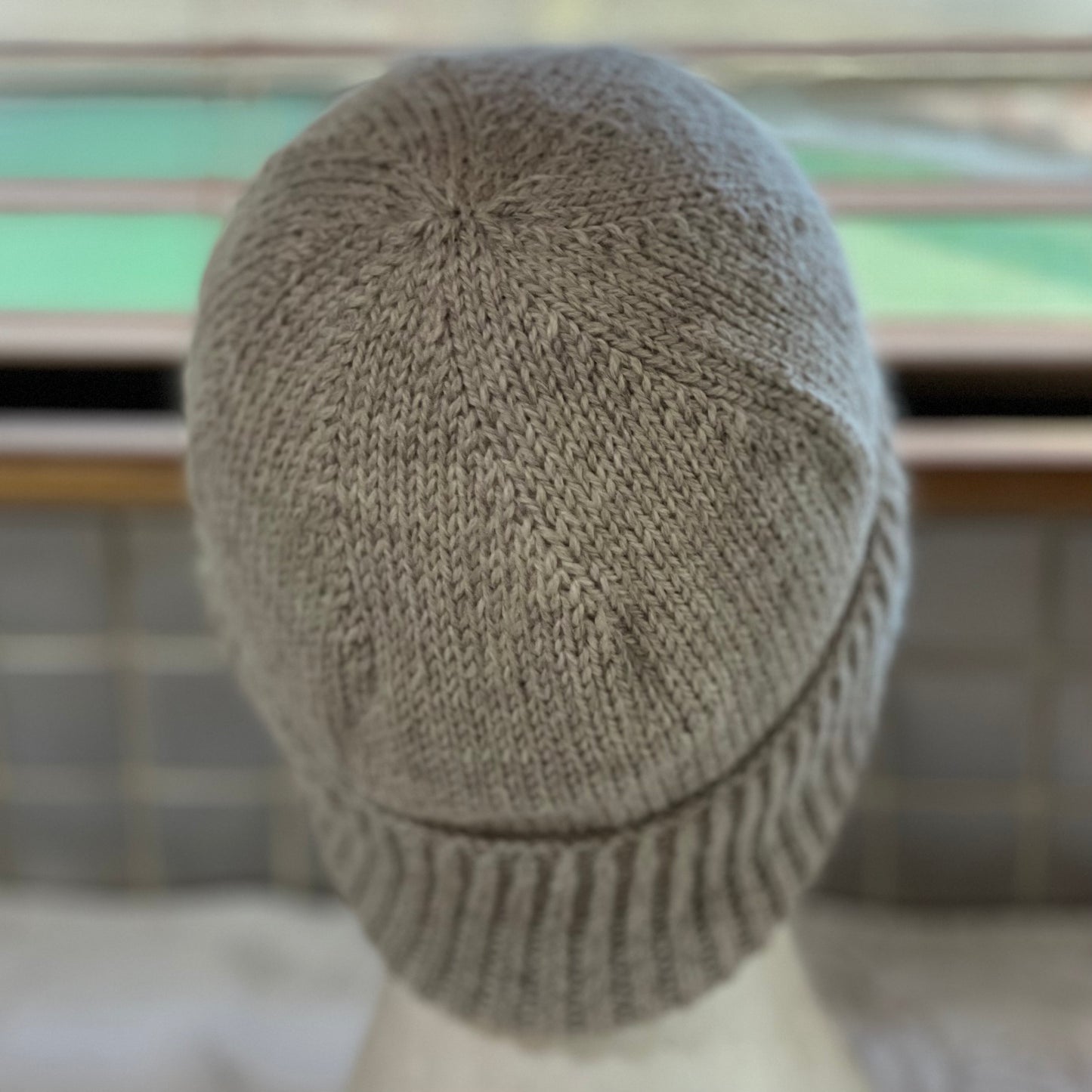 KeepSake Classic Hand Knitted Beanie - Mushroom