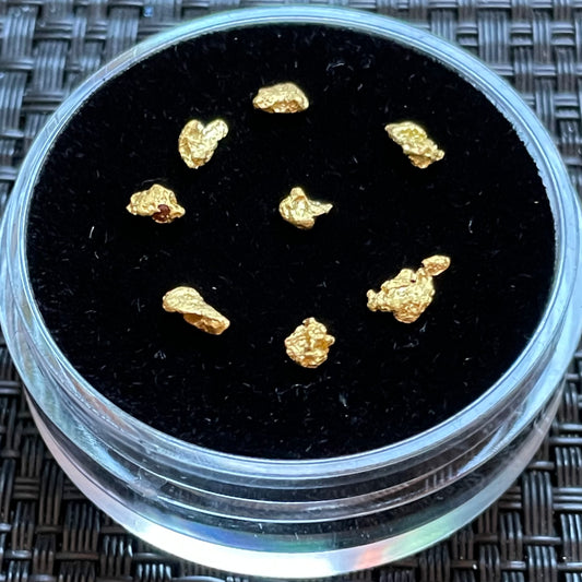 Natural 1 gram Parcel of Hand Prospected West Australian Gold Nuggets