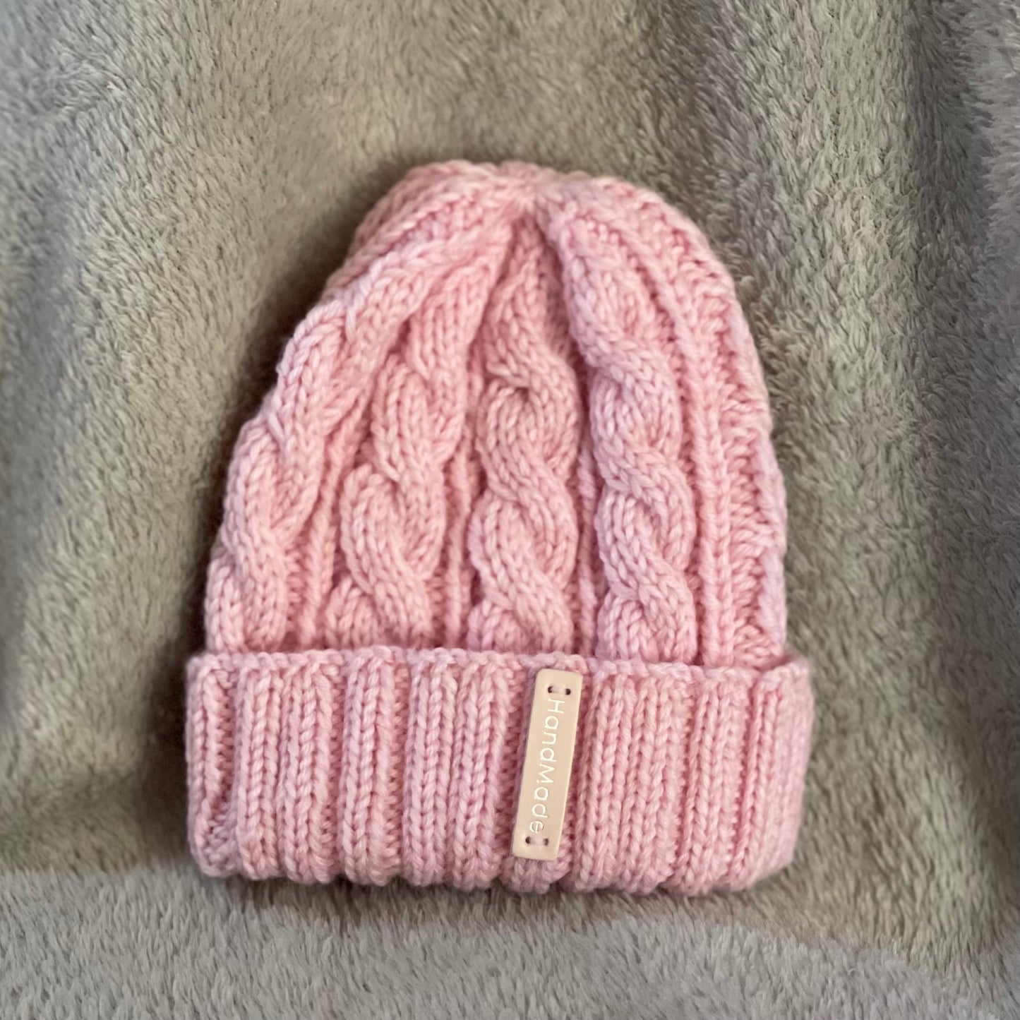 Dreamtime Australian Merino Hand knitted Baby Beanie
