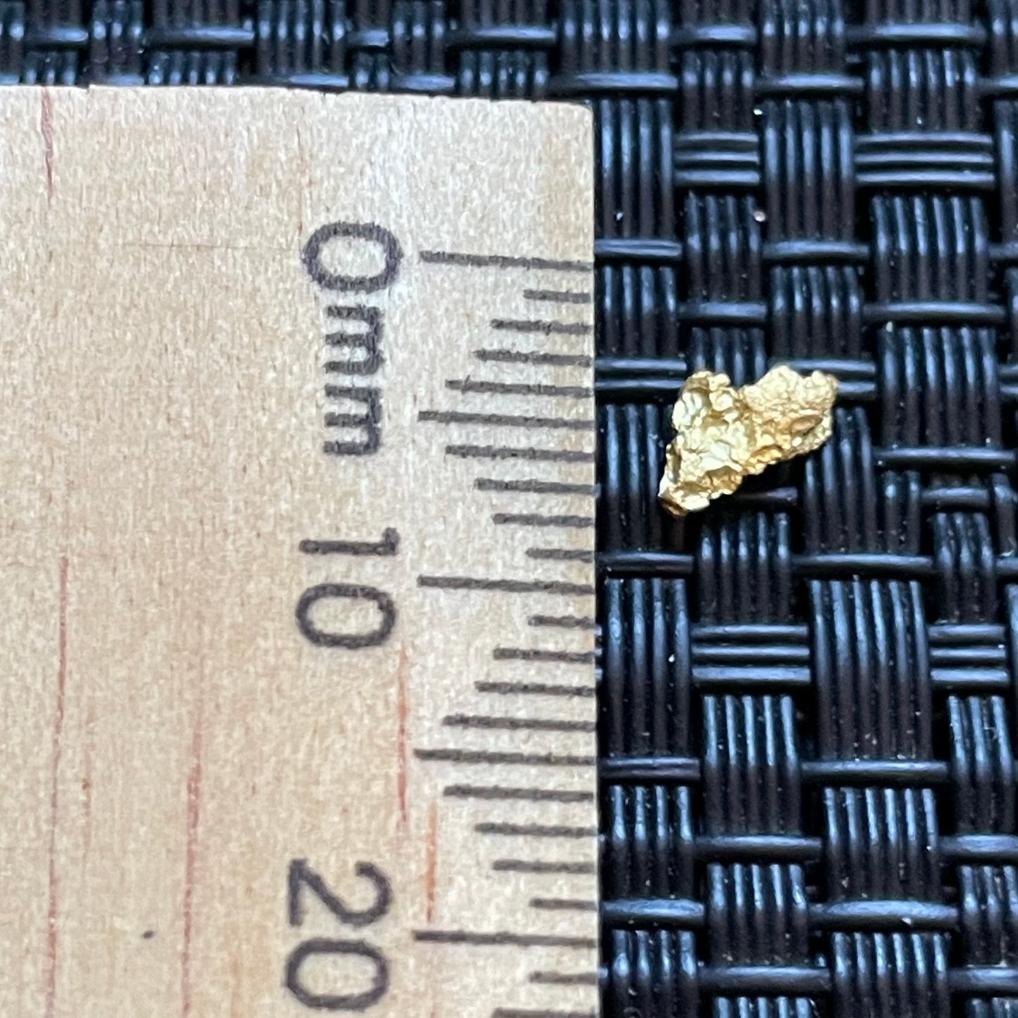 Natural 0.21 gram Hand Prospected West Australian Gold Nugget