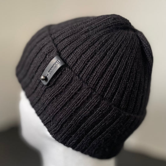 Nord Classic Rib Hand Knitted Men's Beanie