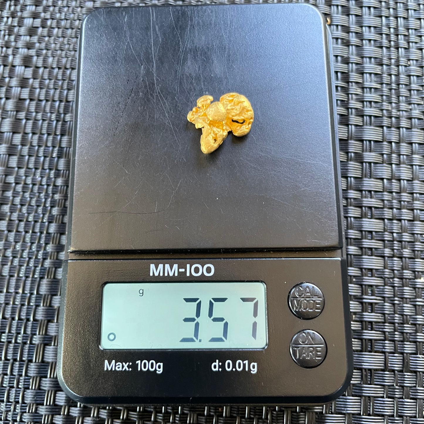 3.57 Gram Natural Gold Nugget
