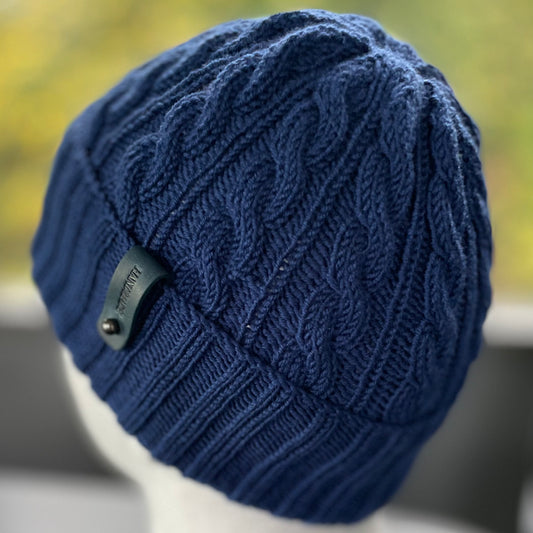 Essence Merino Cable Pattern Kids Beanie