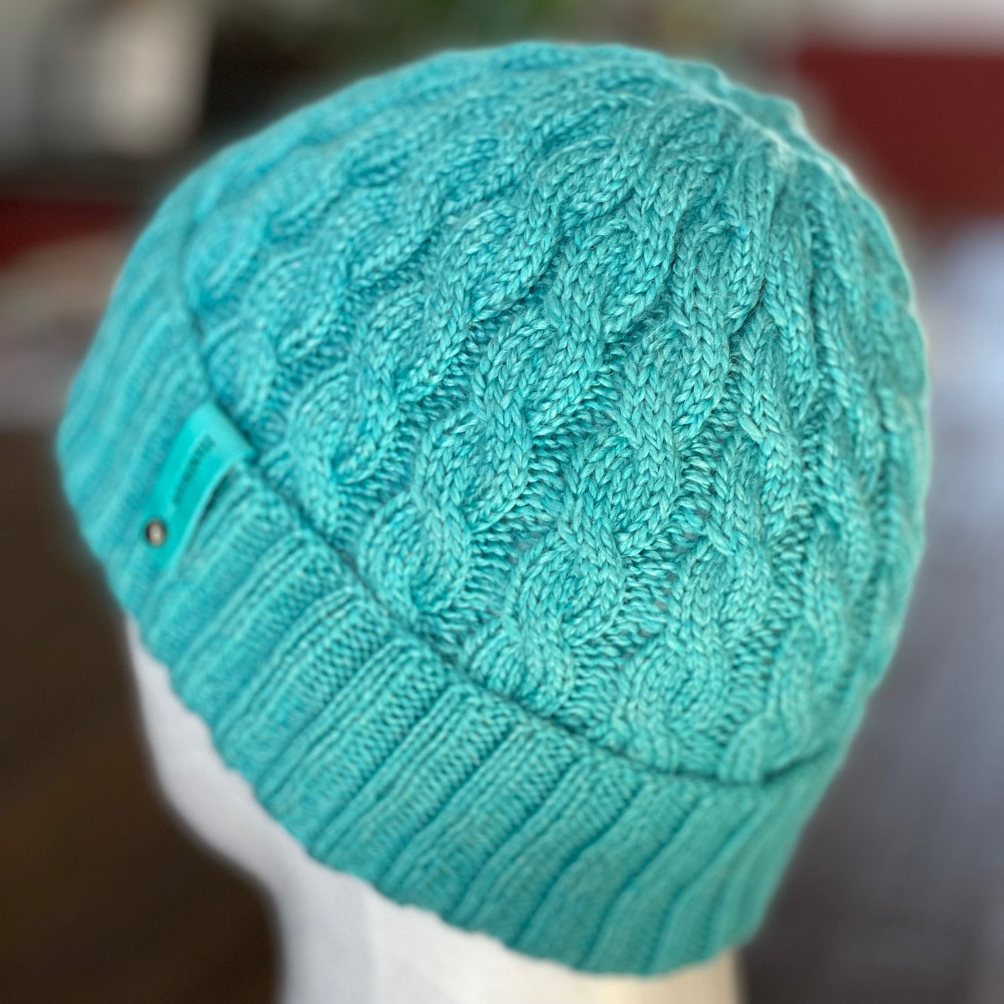 Arcadia Classic Cable Hand Knitted Beanie