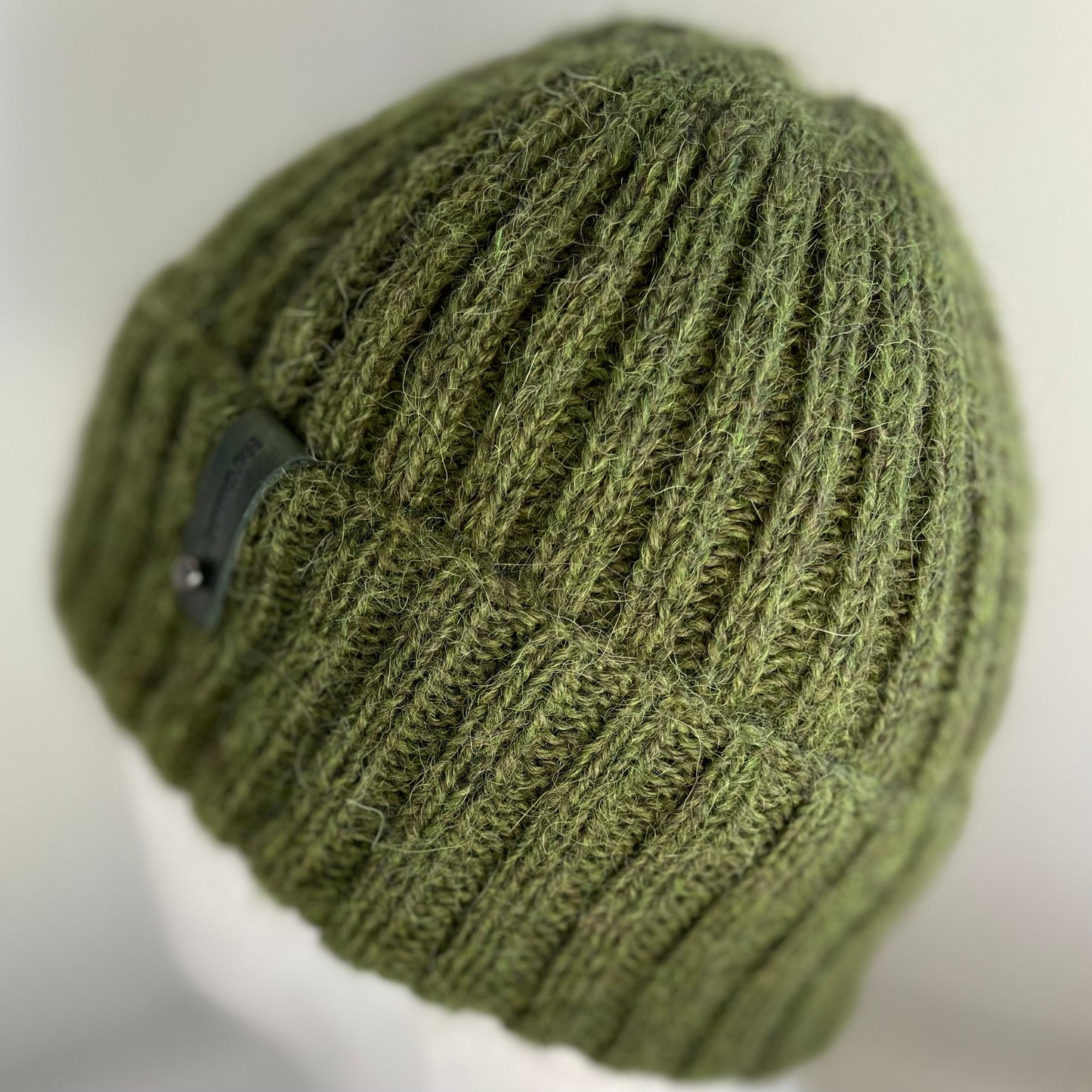 Heirloom Classic Rib Australian Alpaca Hand Knitted Beanie