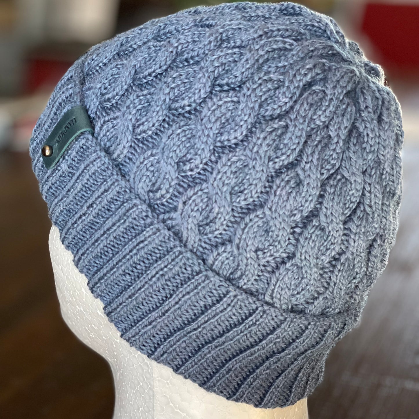 Arcadia Classic Cable Hand Knitted Beanie