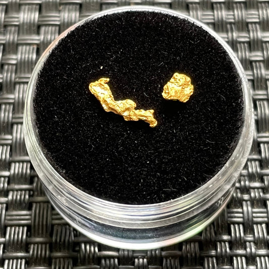 Natural 0.30 gram Hand Prospected West Australian Gold Nuggets
