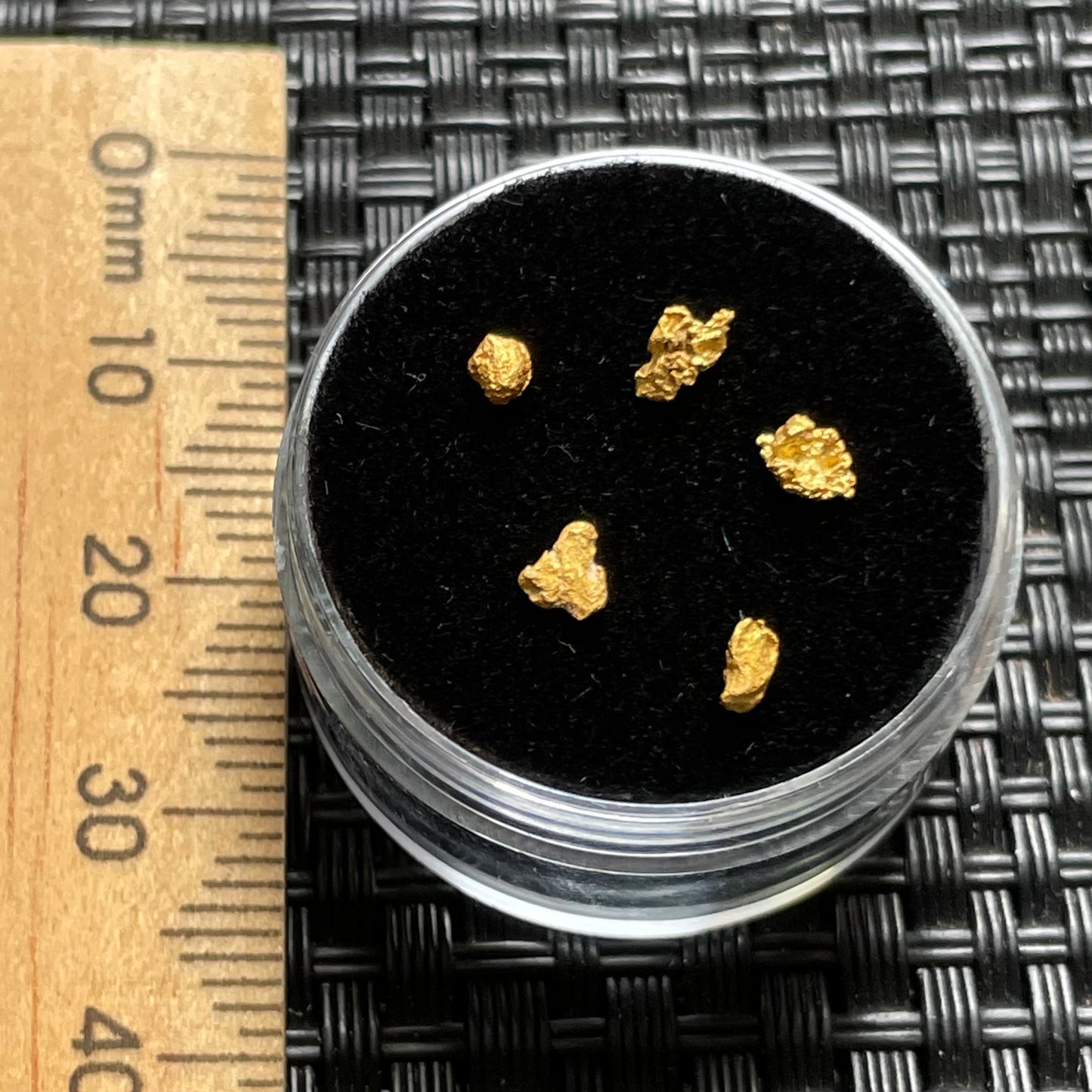 Natural 0.43 gram Hand Prospected West Australian Gold Nuggets
