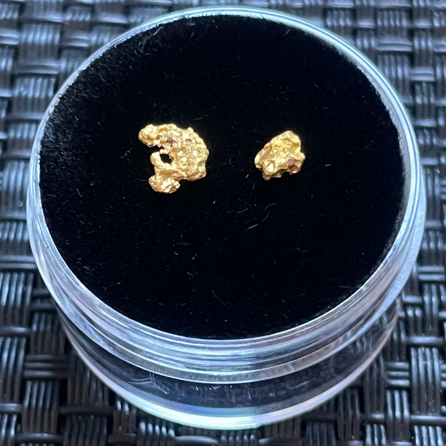 Natural 0.39 gram Hand Prospected West Australian Gold Nuggets