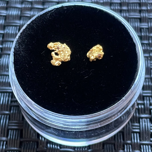 Natural 0.39 gram Hand Prospected West Australian Gold Nuggets