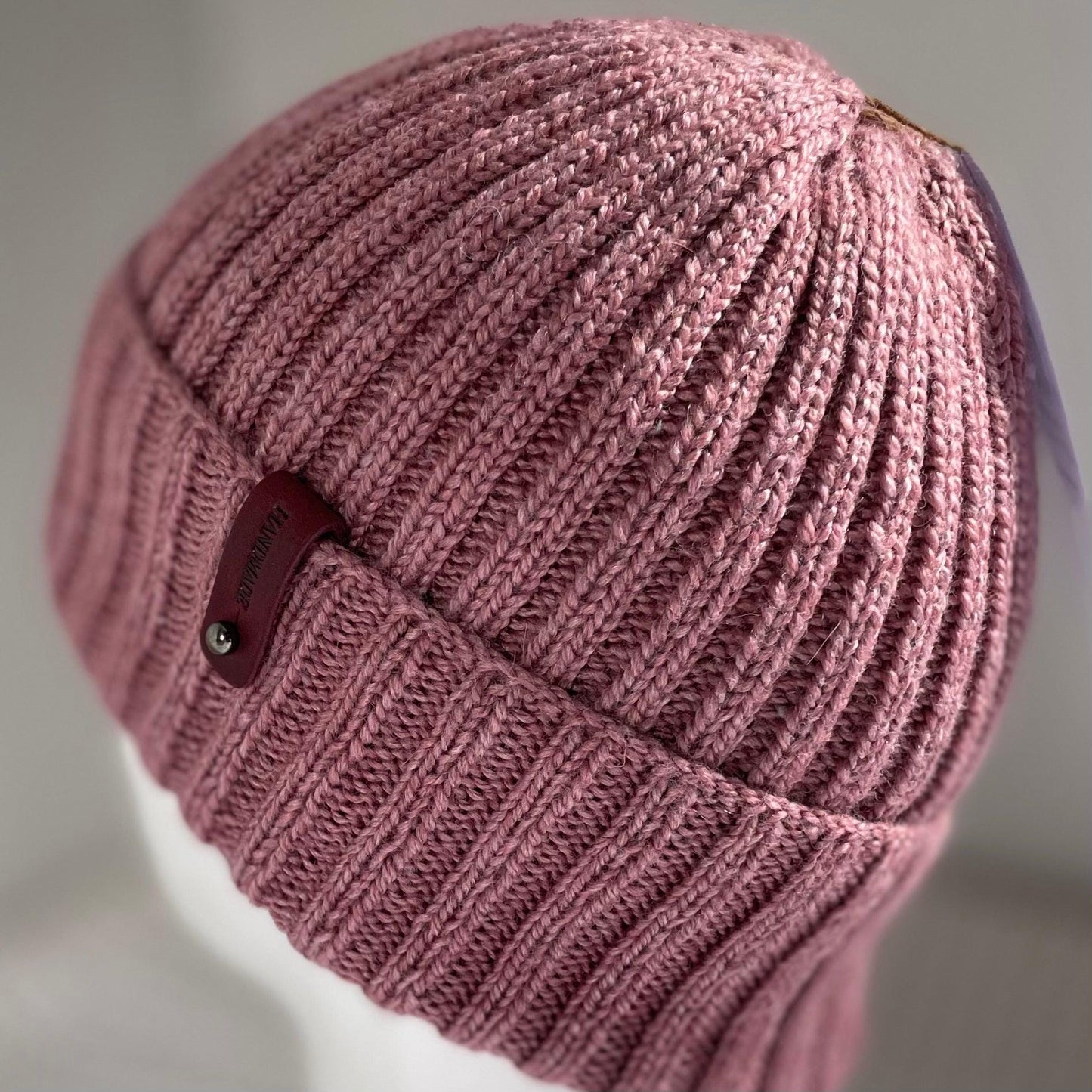 Arcadia Classic Rib Hand Knitted Beanie
