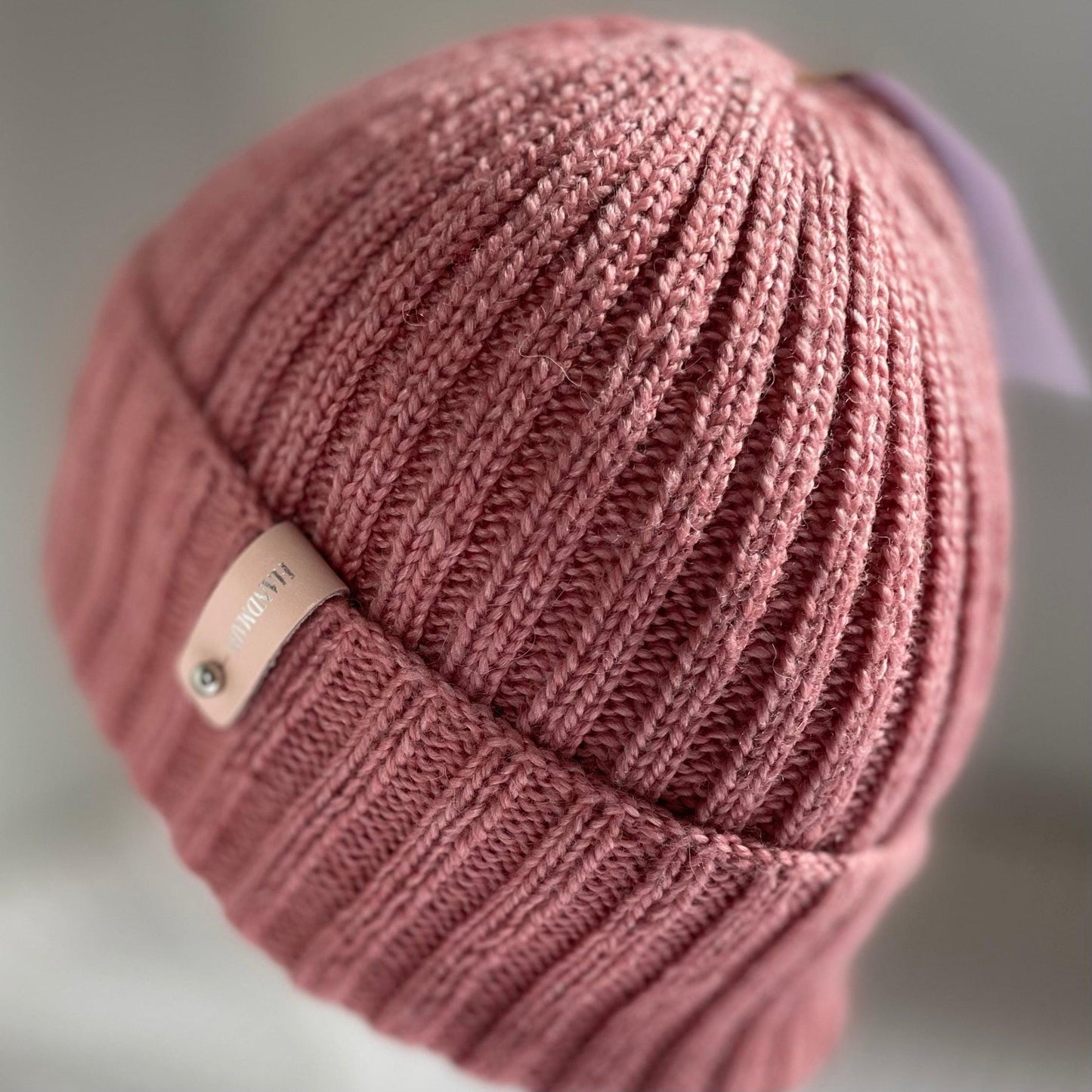 Arcadia Classic Rib Hand Knitted Beanie