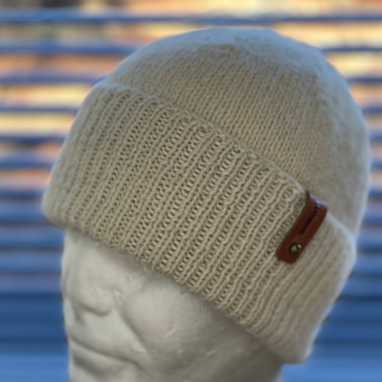 Heirloom Classic Knit Australian Alpaca Hand Knitted Beanie