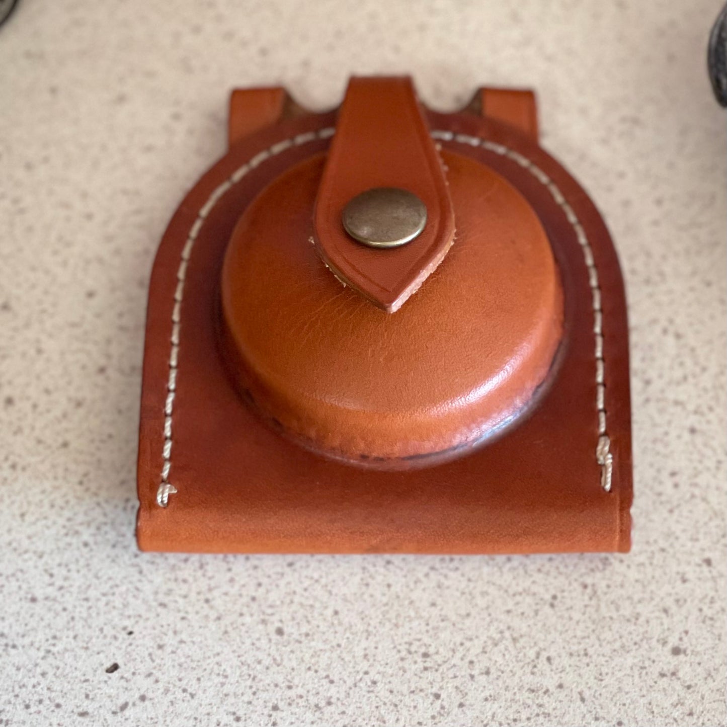 Hand Crafted Leather Fob Watch Case