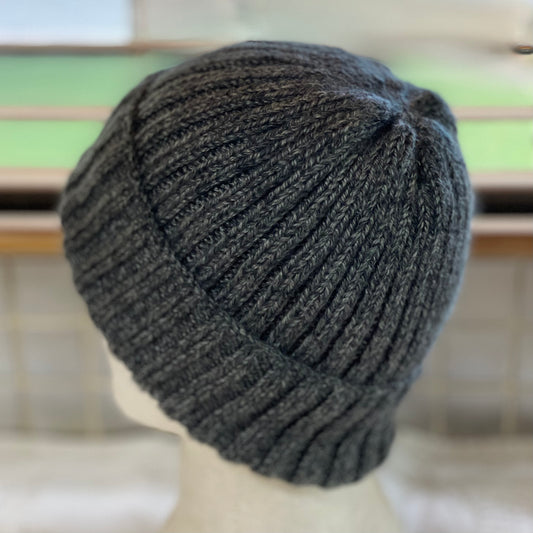 Heartland Classic Rib Hand Knitted Men's Beanie