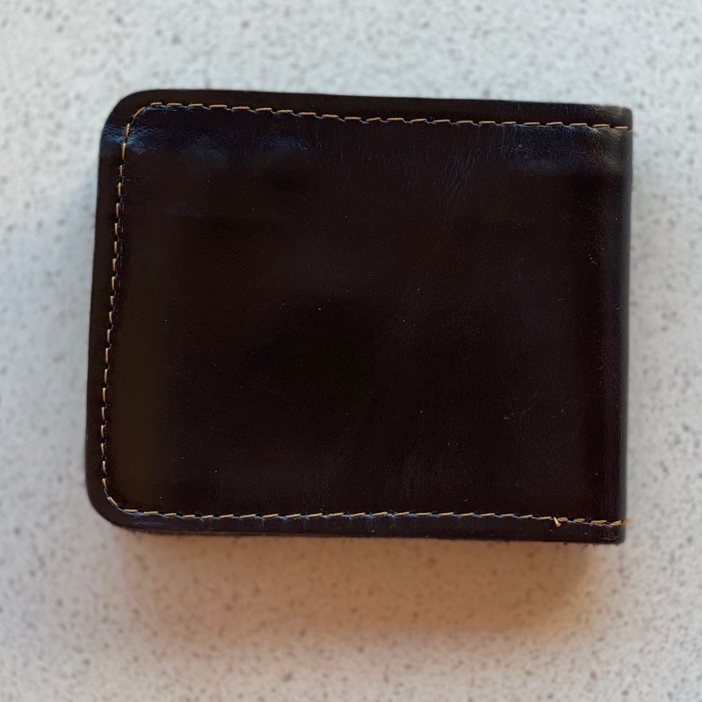 Hand Crafted Buffalo Leather Wallet - Brown