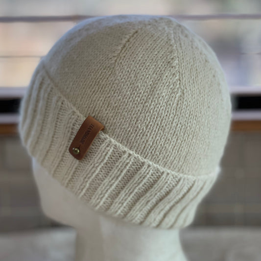 Heirloom Classic Knit Australian Alpaca Hand Knitted Beanie
