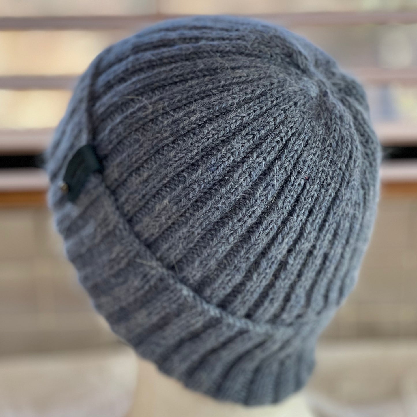 Heirloom Classic Rib Australian Alpaca Hand Knitted Beanie