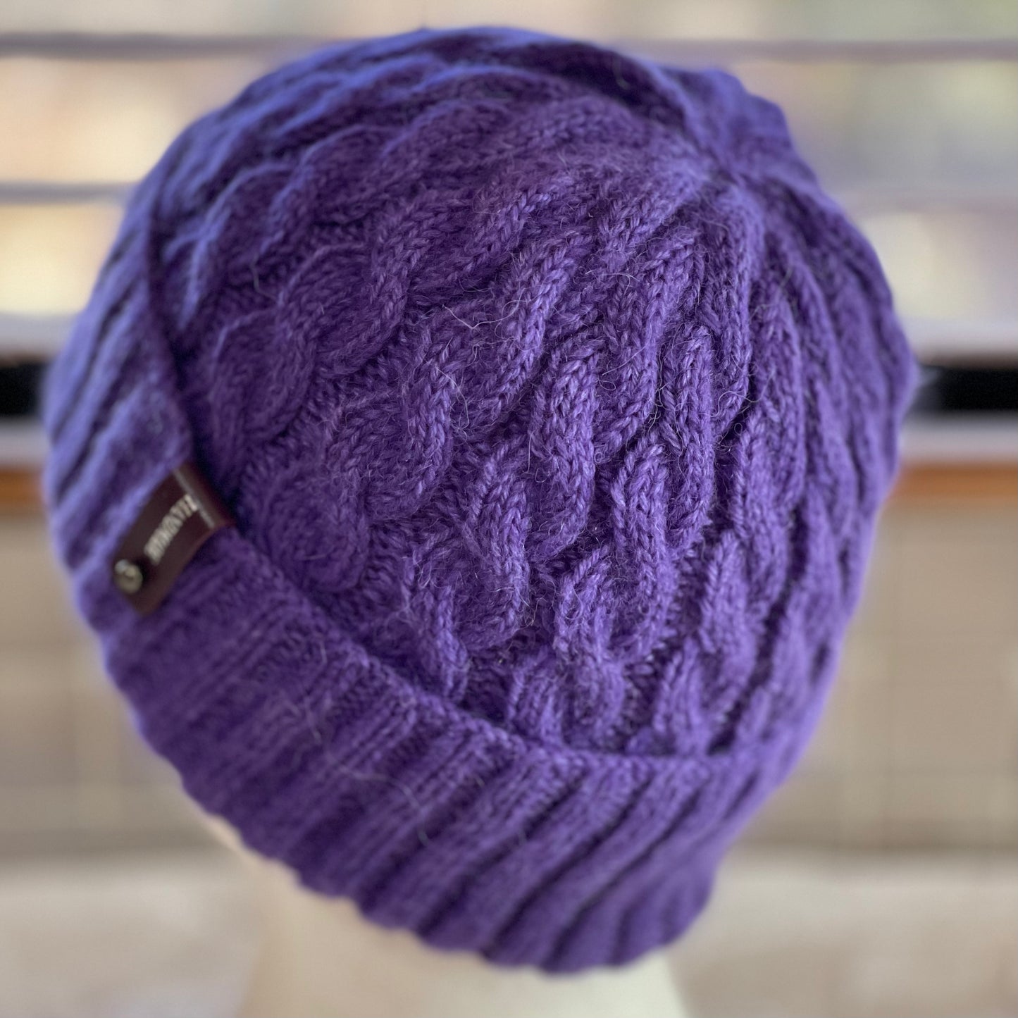 Cosy Comfort Classic Cable Hand Knitted Beanie