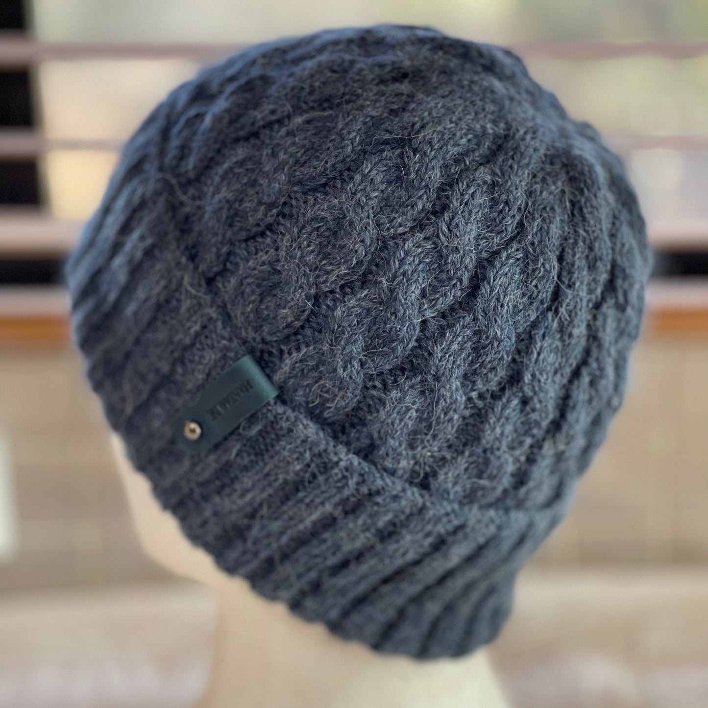 Heirloom Classic Cable Australian Alpaca Hand Knitted Beanie