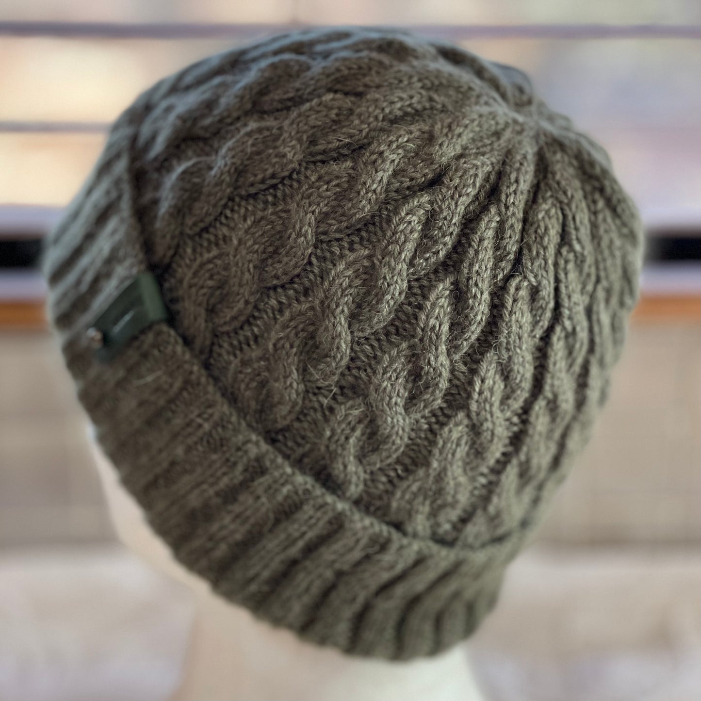 Cosy Comfort Classic Cable Hand Knitted Beanie